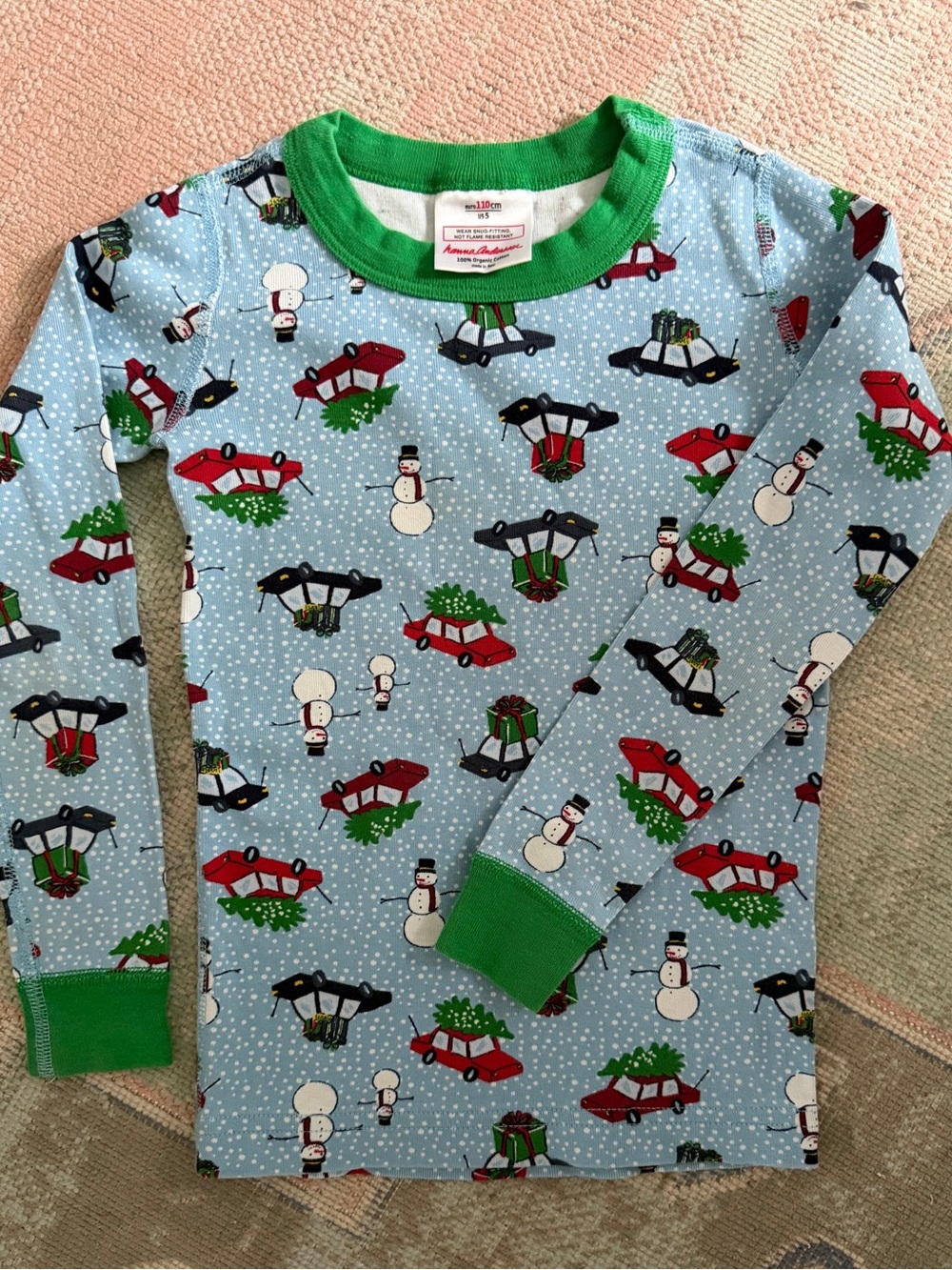 Hanna Jams • Holiday print • SHIRT ONLY